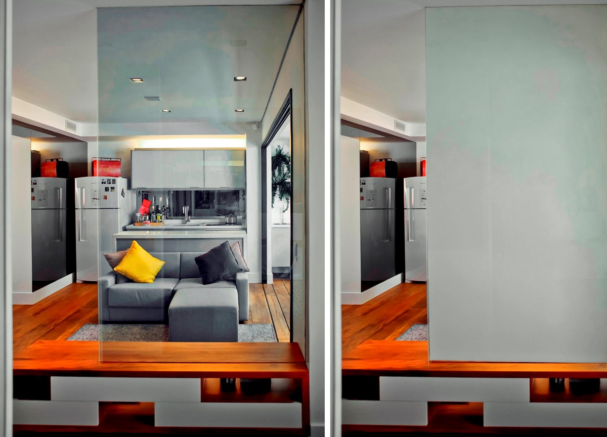 Vidro polarizado privacy glass pko